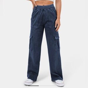 Halara Magic Mid Rise Cargo Jeans